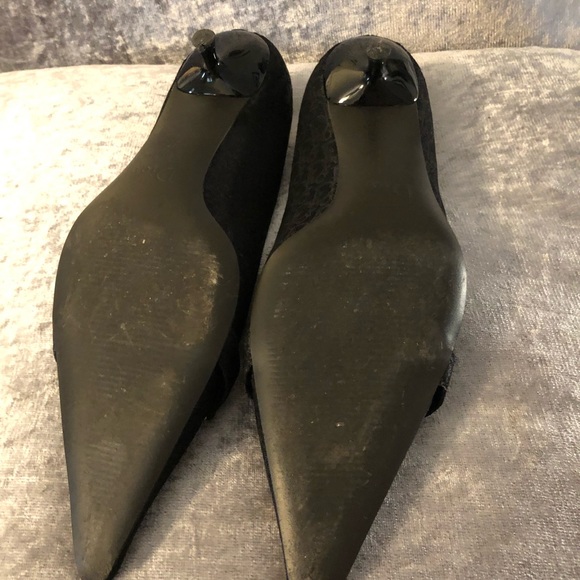 Dior black pattern pumps - Picture 3 of 4
